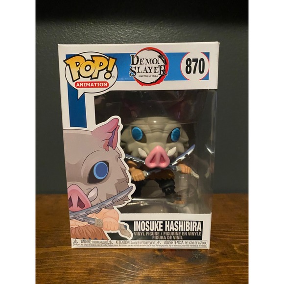 Demon Slayer Inosuke Hashibira Pop Animation‎ Vinyl Figure 870 - Picture 1 of 6